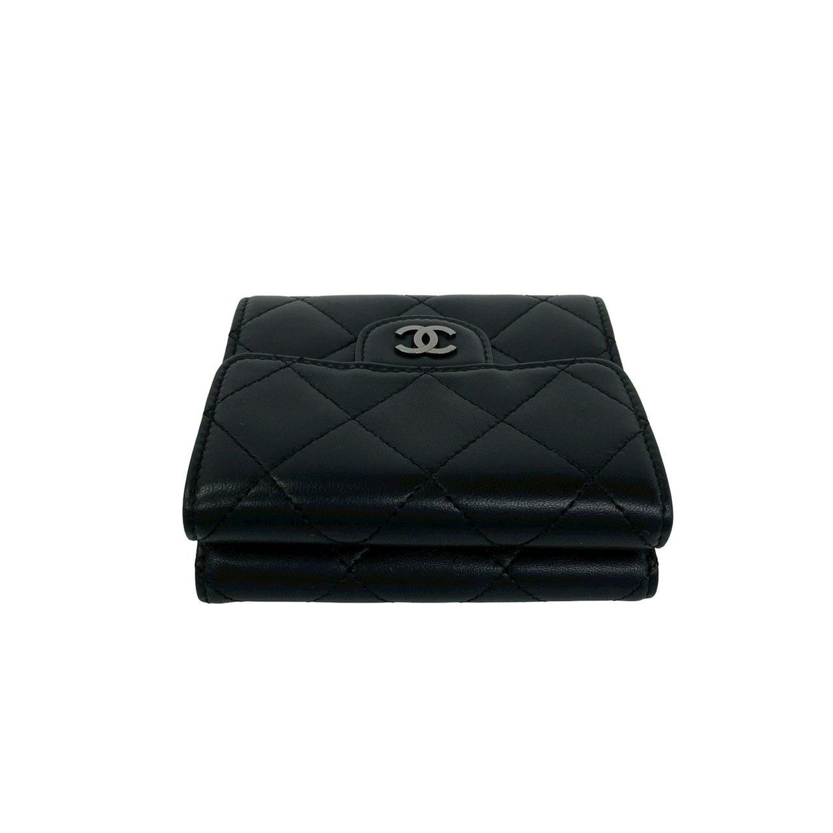 Chanel Matelasse Lambskin Trifold Wallet