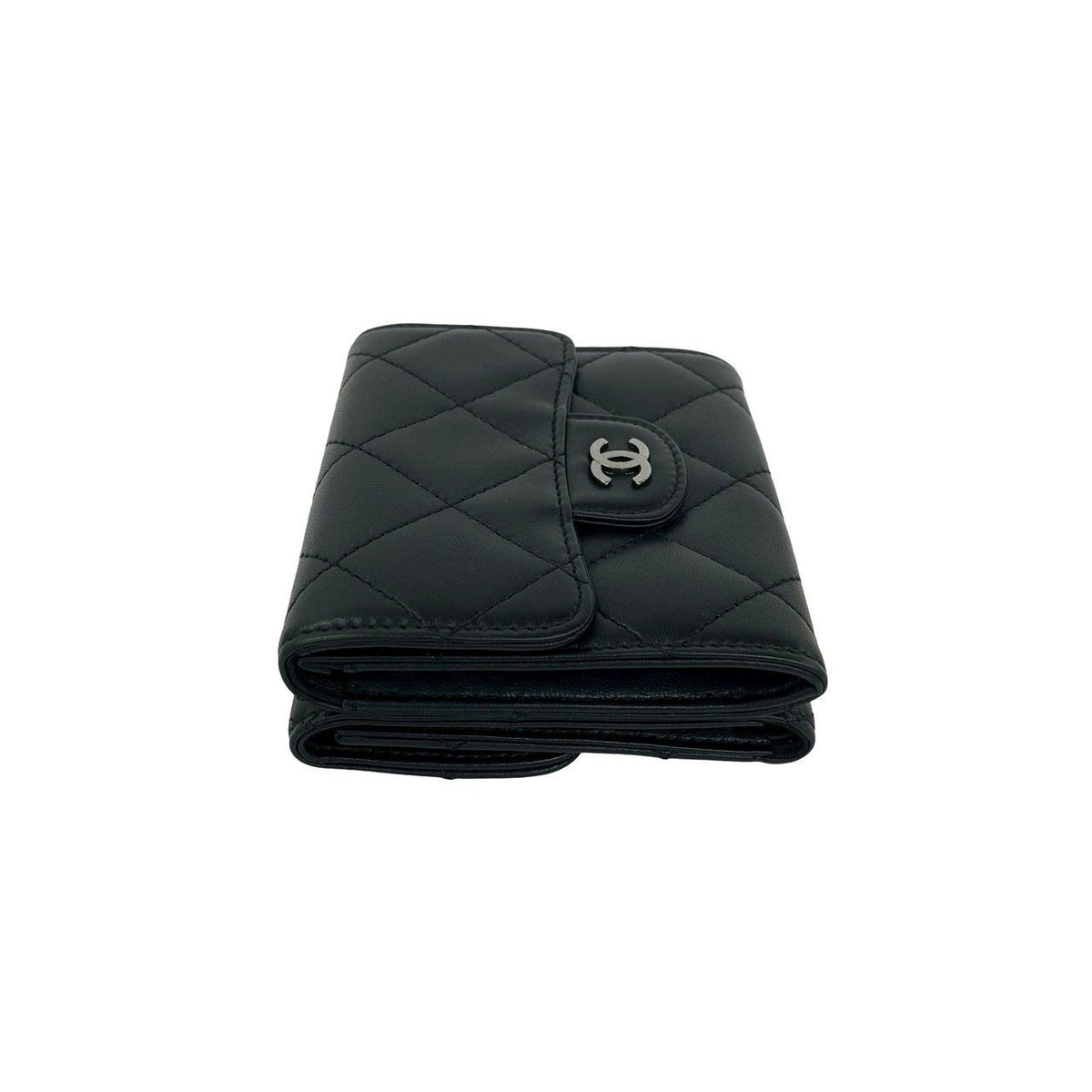 Chanel Matelasse Lambskin Trifold Wallet