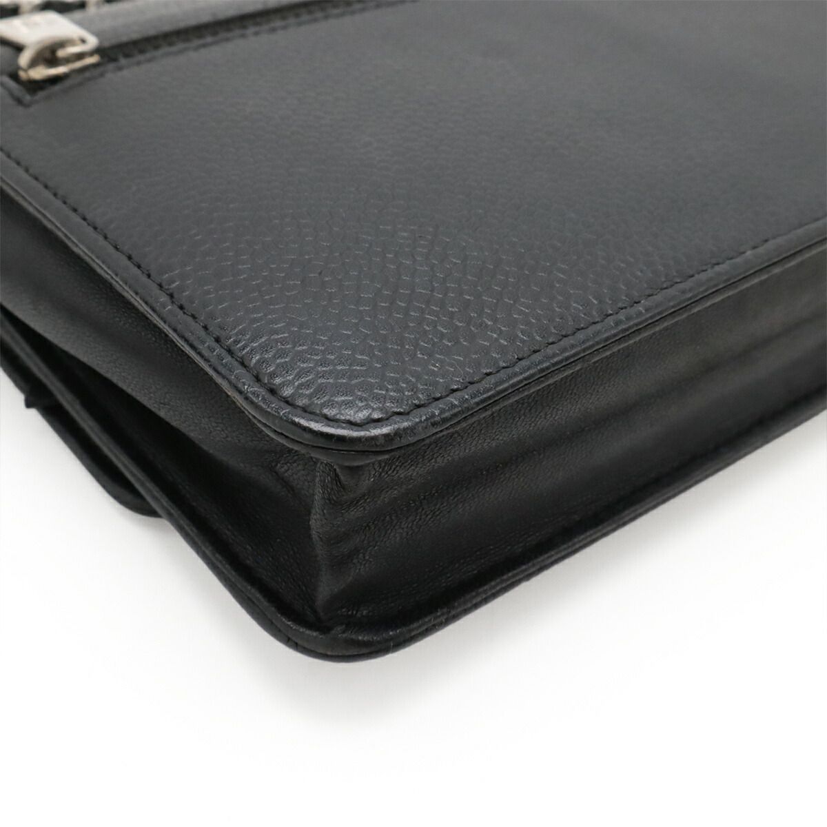 Chanel Caviar Leather Chain Wallet