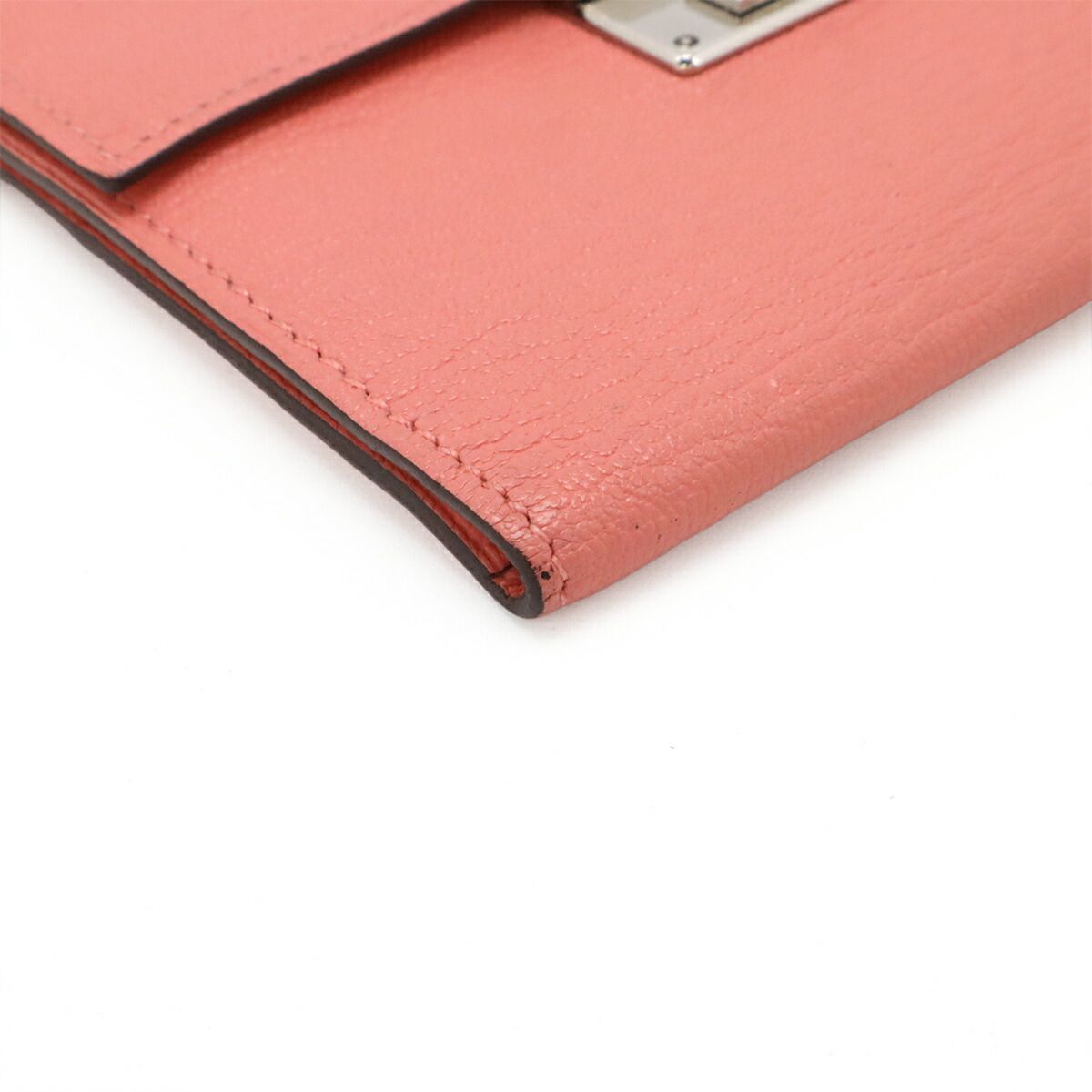 Hermes Click Mini Chevre Trifold Card Case