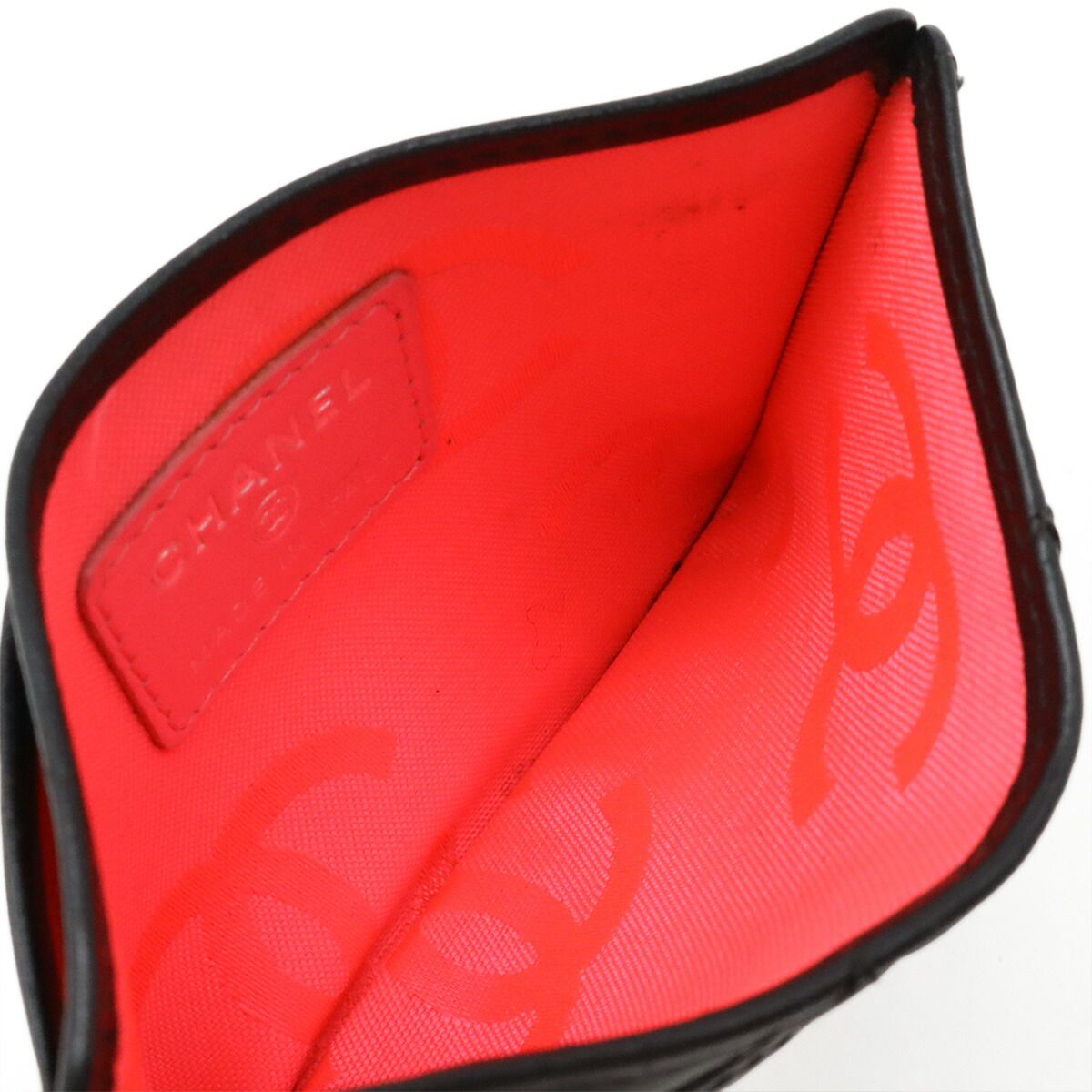 Chanel Leather Card Case