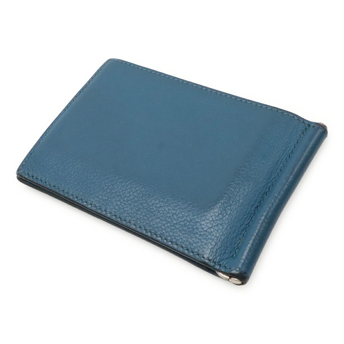 Hermes Poker Leather Money Clip Wallet