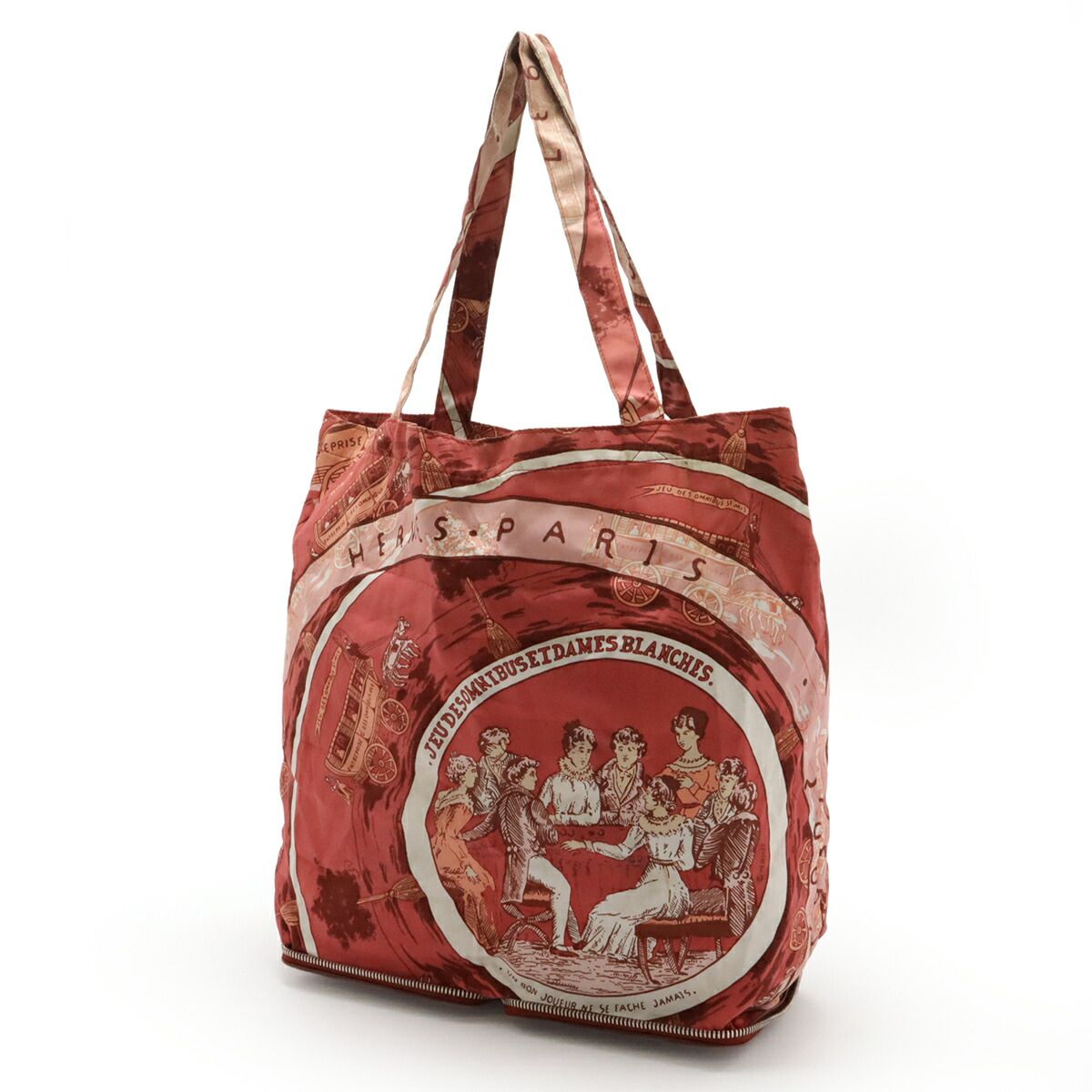 Hermes Silky Pop Canvas Foldable Tote Bag