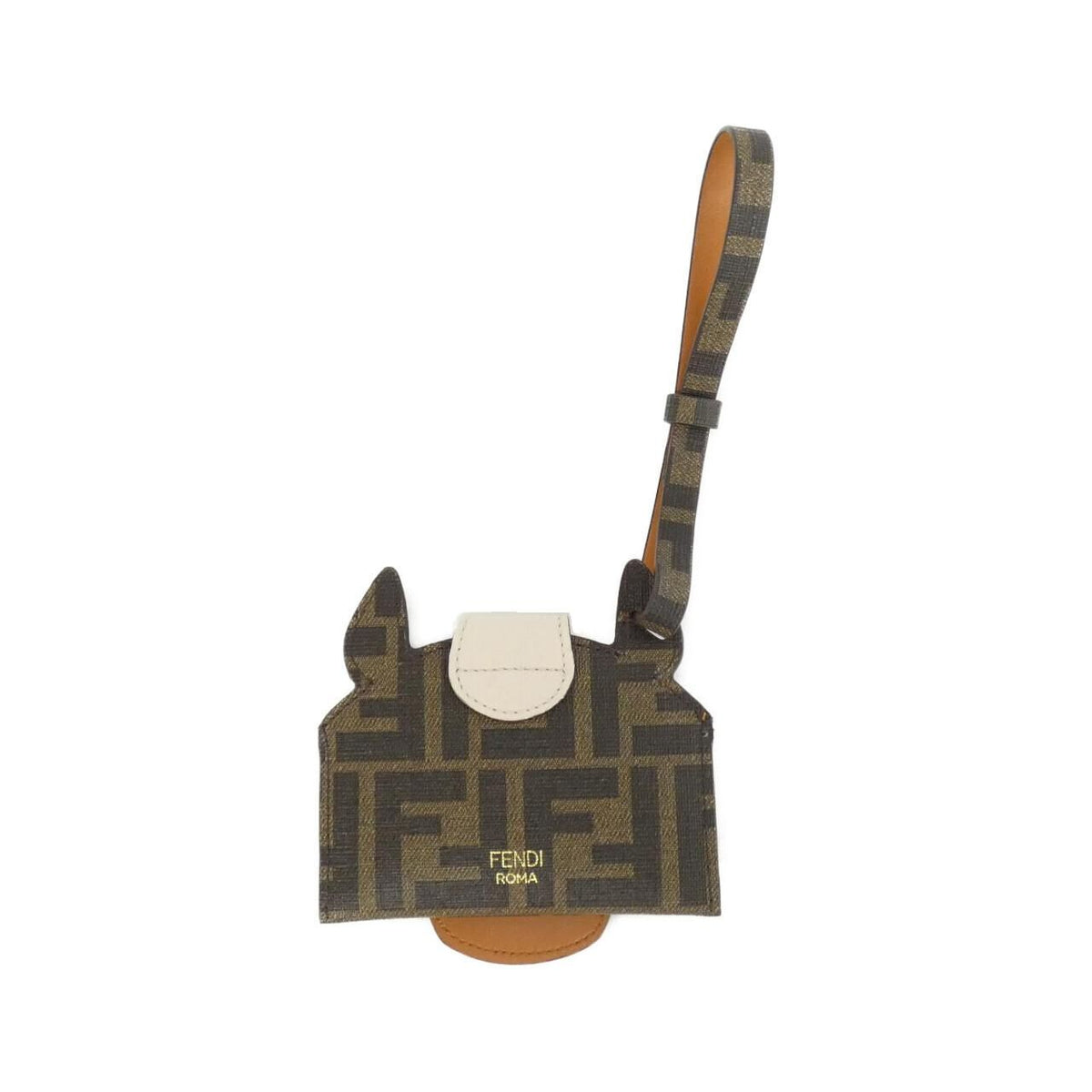 Fendi Coated Canvas Calf Card Case
