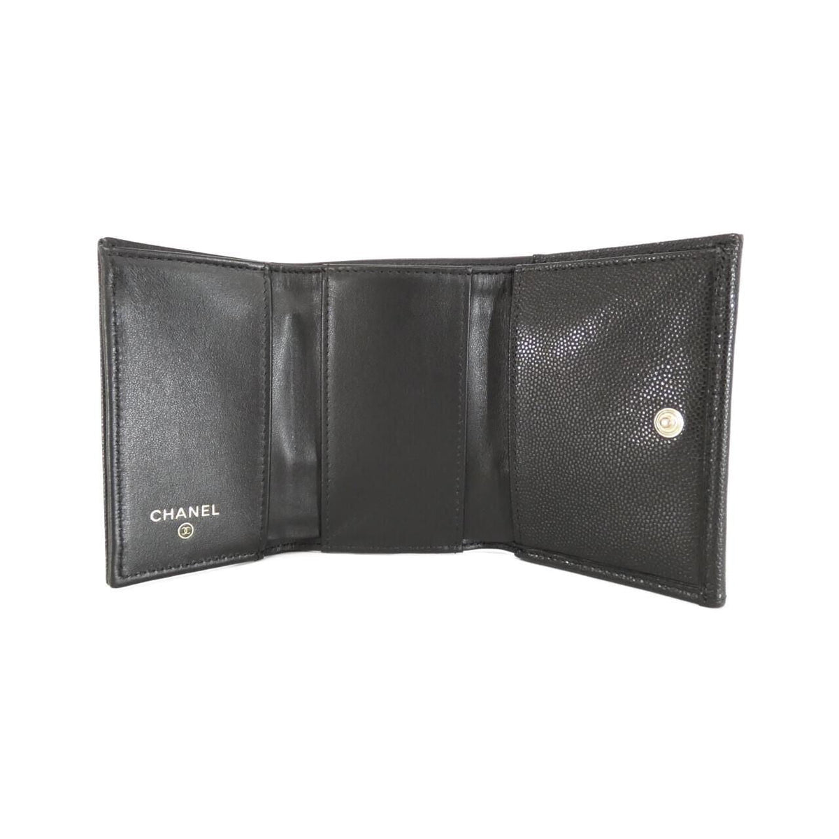 Chanel Caviar Skin Wallet