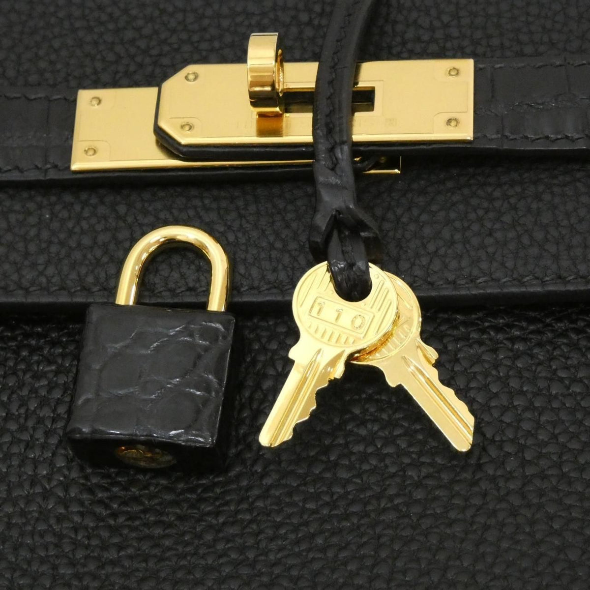 Hermes Kelly Touch28 Togo Porosus bag