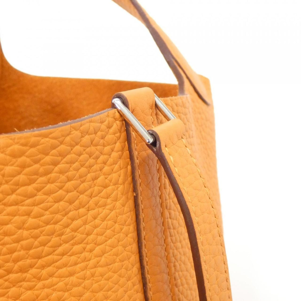 Hermes Picotin Lock PM Leather Handbag