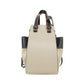 Loewe Hammock Drawstring Mini Linen Calf Shoulder Bag