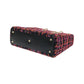 Christian Dior Lady Dior Tweed Python Bag