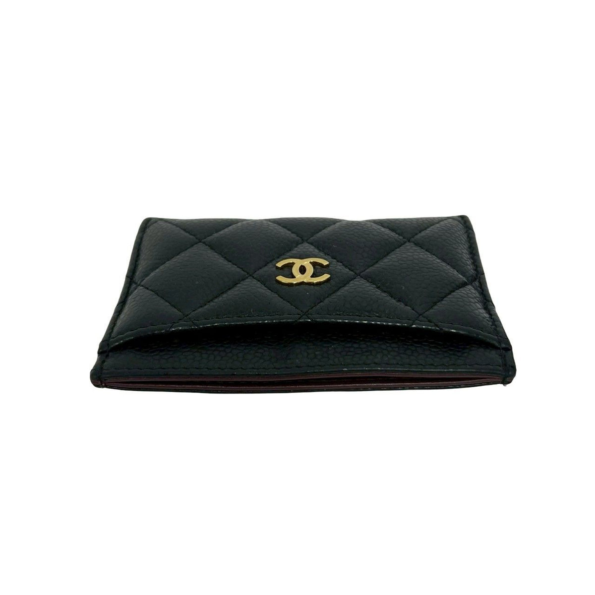 Chanel Caviar Skin Card Case
