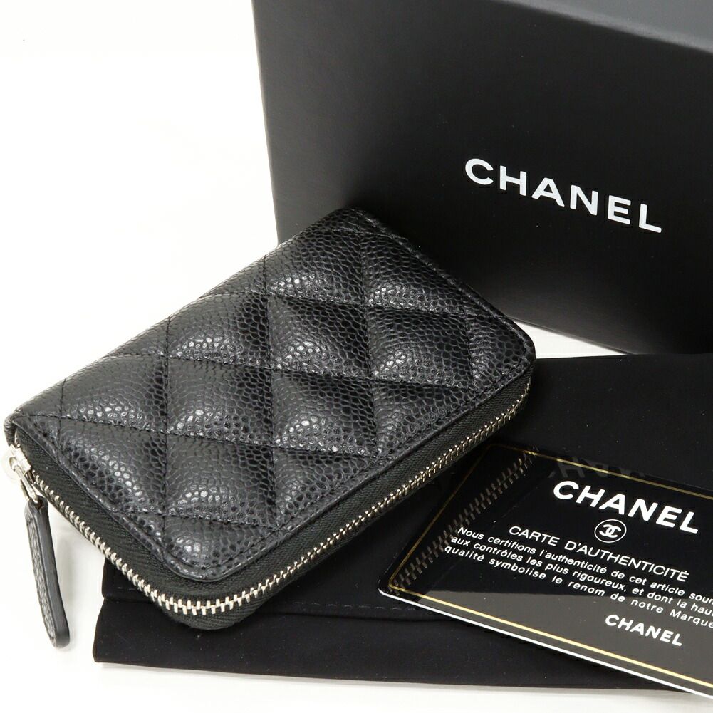 Chanel Timeless Classic Grained Calfskin Coin Case