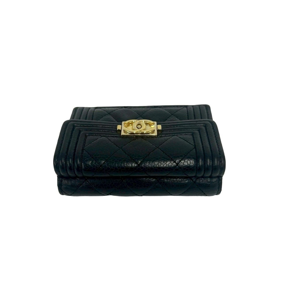 Chanel Boy Caviar Skin Wallet