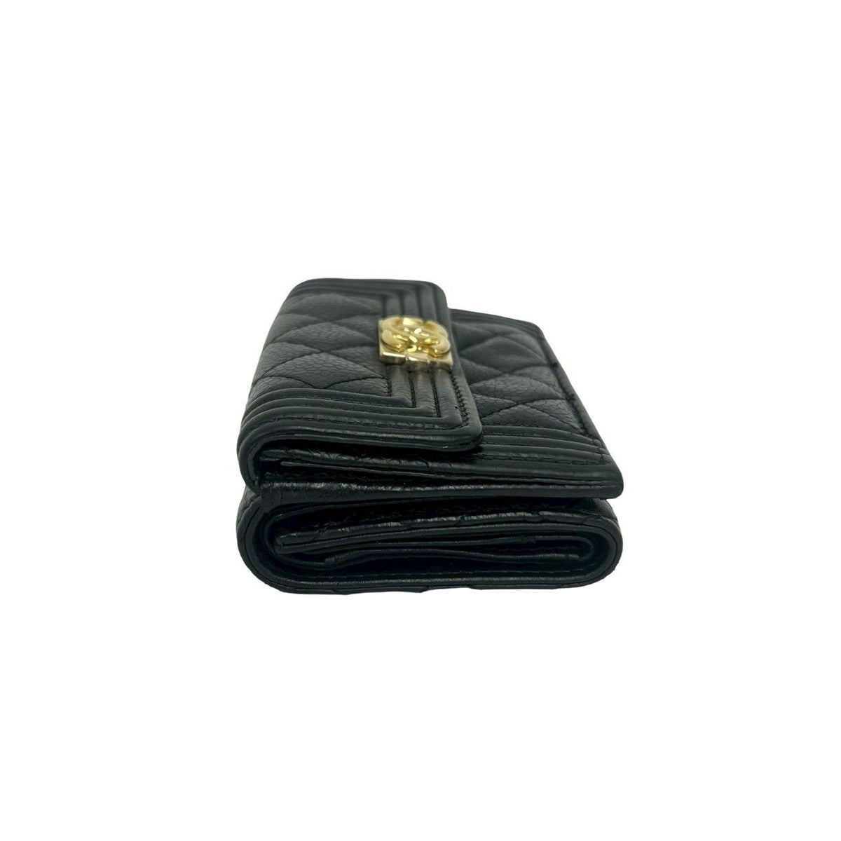 Chanel Boy Caviar Skin Wallet