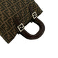 Fendi Canvas Leather Handbag