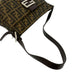 Fendi FF Canvas Leather Shoulder Bag