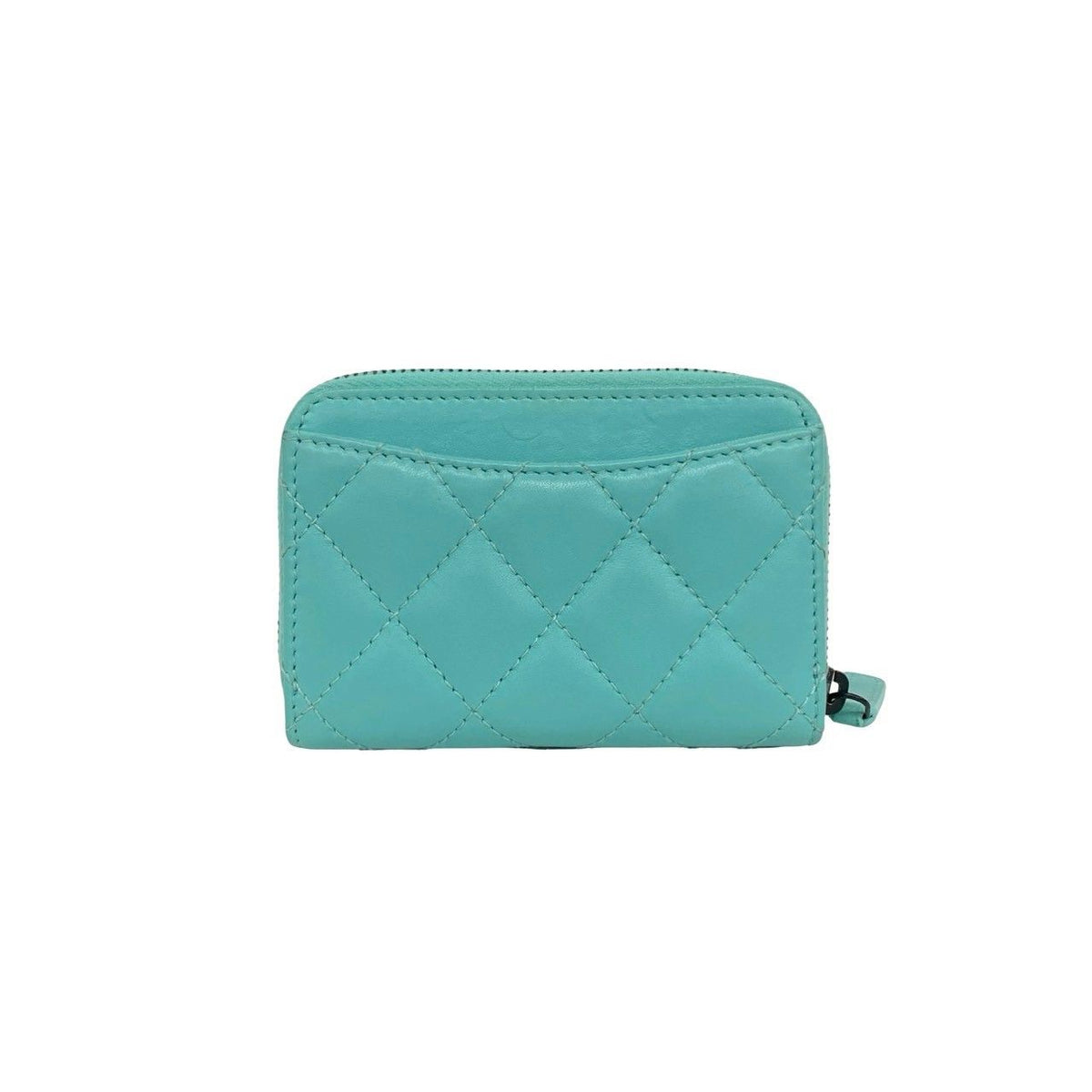 CHANEL Matelasse Lambskin Coin Case