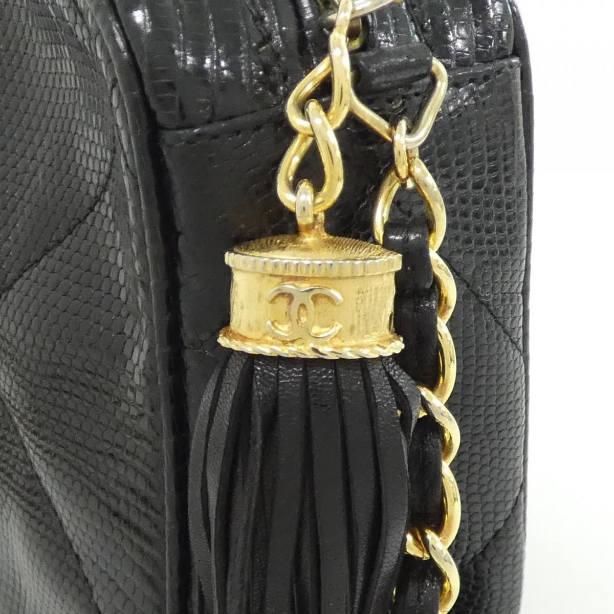 Chanel Lizard Shoulder Bag