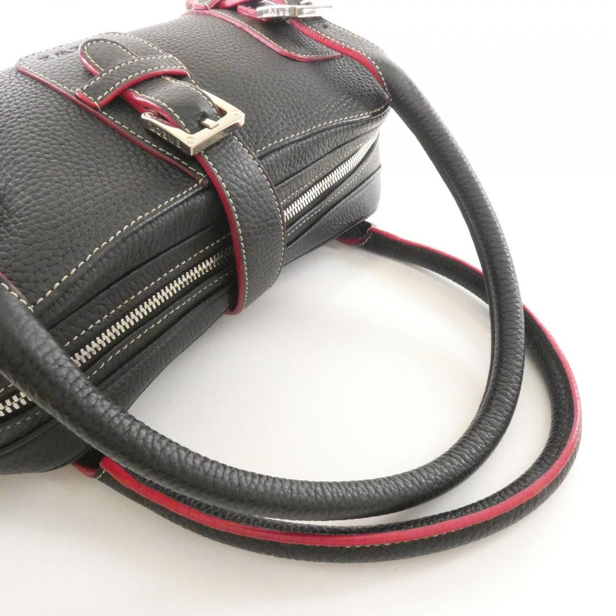 Loewe Senda Leather Shoulder Bag