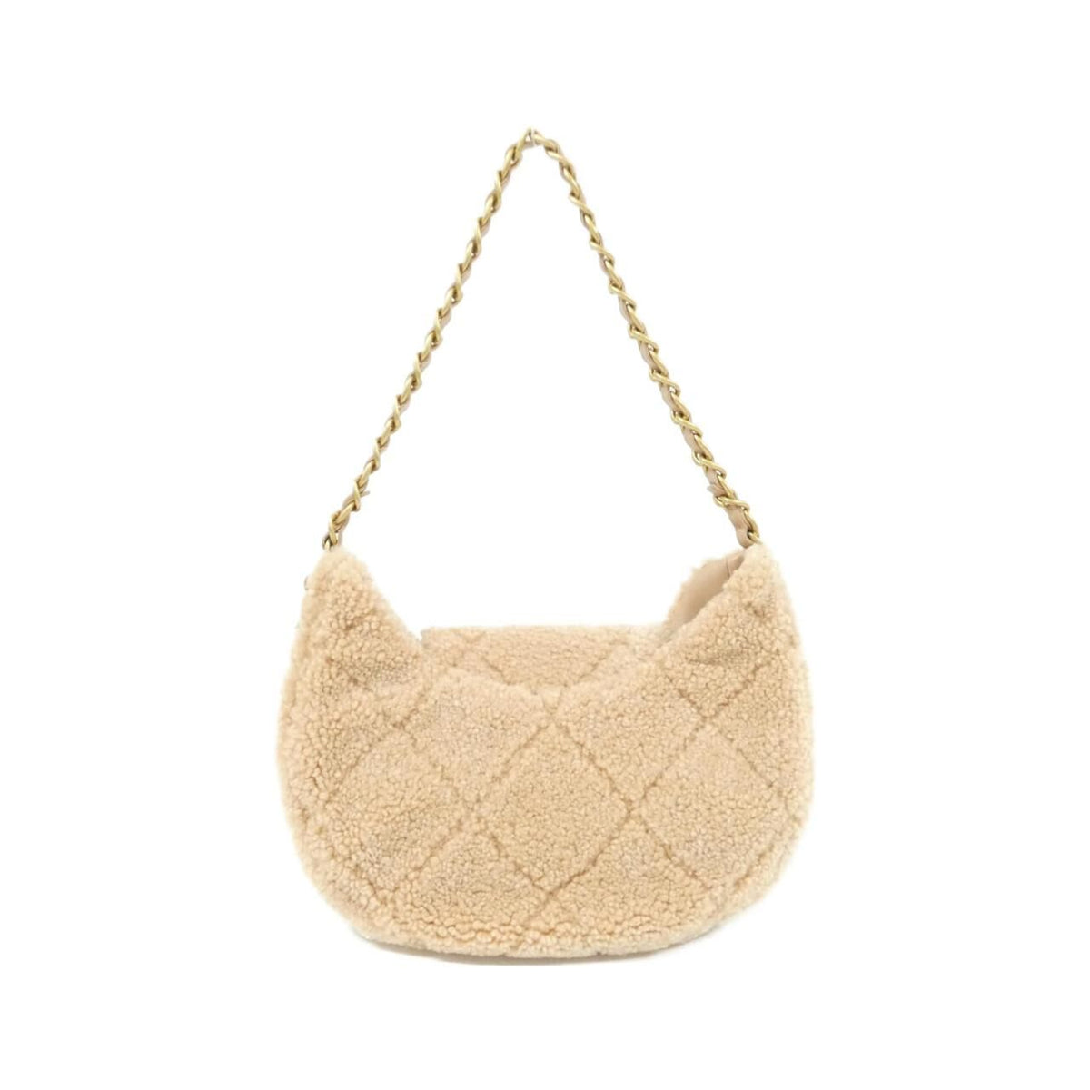 Chanel Shearling Lamb Shoulder Bag