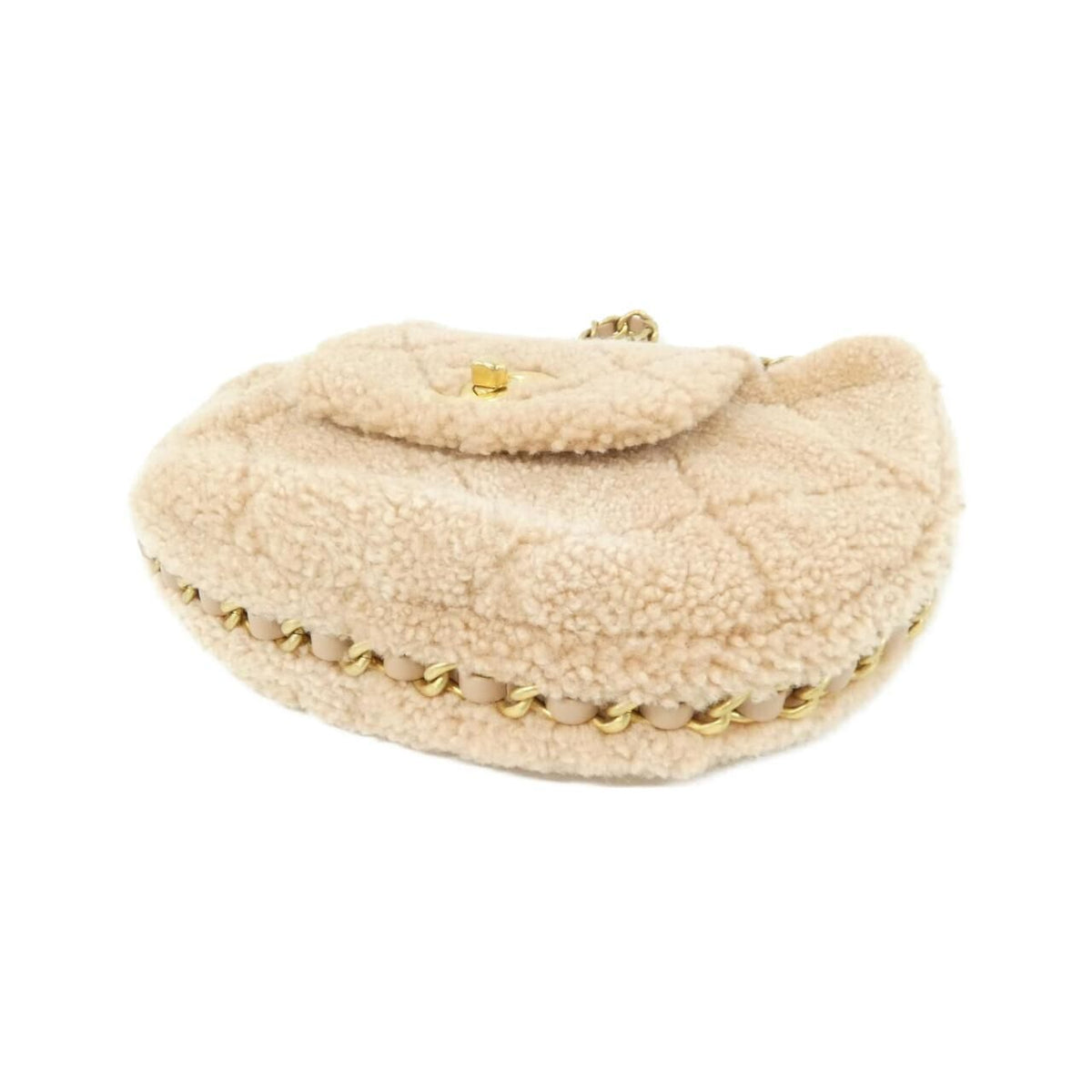 Chanel Shearling Lamb Shoulder Bag