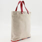 Hermes Petit h Toiles H Canvas Silk Tote Bag