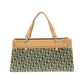 Christian Dior Canvas Leather Handbag