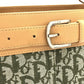 Christian Dior Canvas Leather Handbag