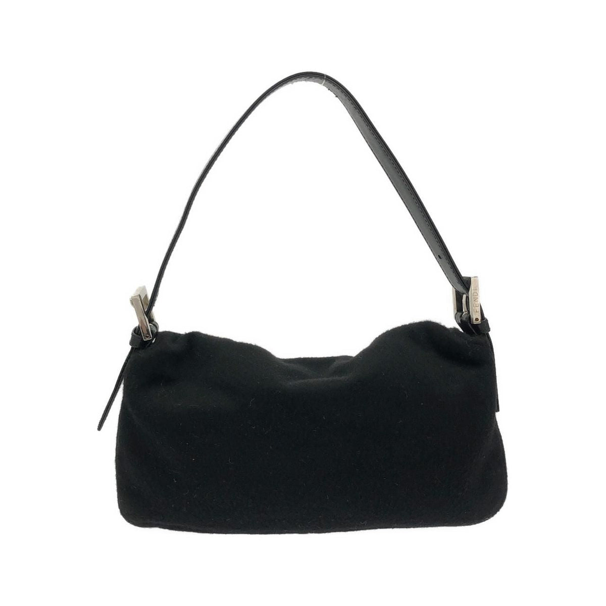 Fendi Baguette Wool Shoulder Bag