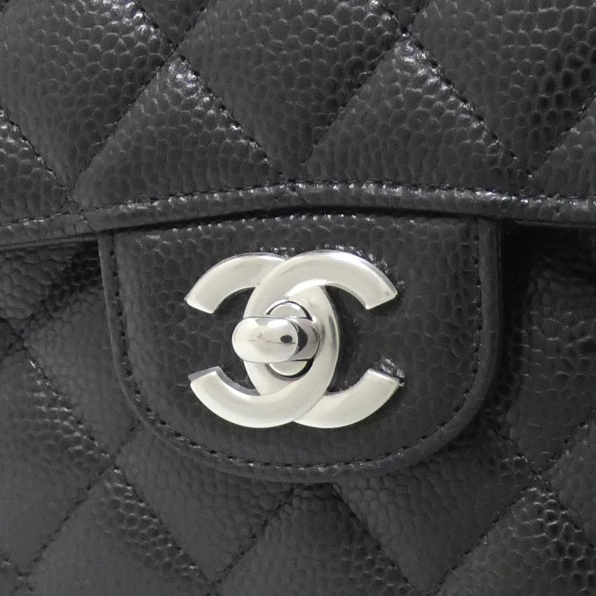 Chanel Caviar Skin Shoulder Bag