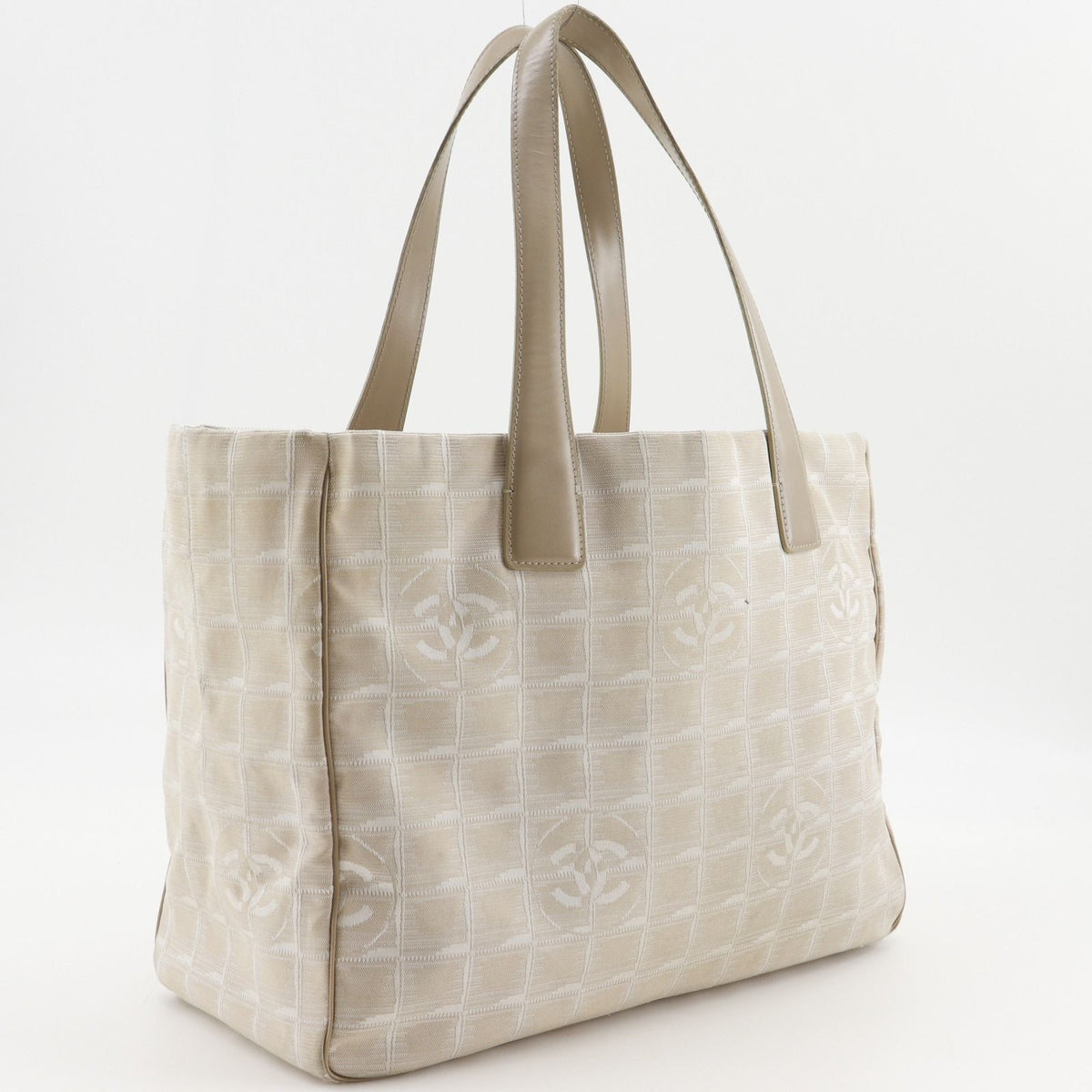 Chanel New Travel Line Nylon Canvas Tote Bag