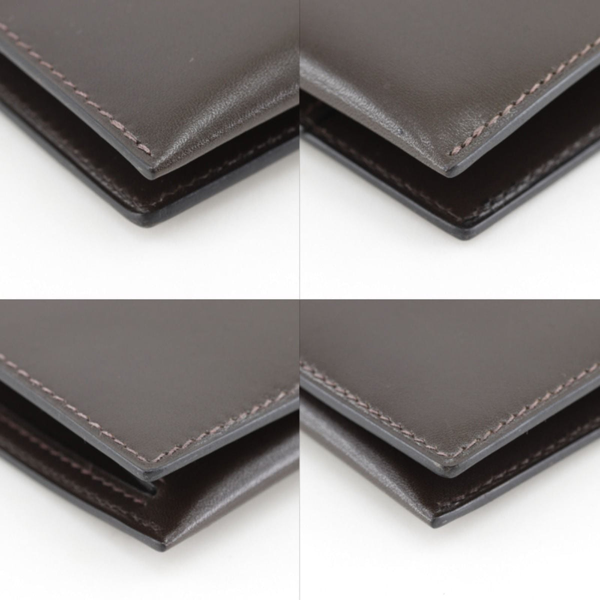 Hermes Bearn Box Calf Long Wallet