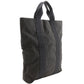 Hermes Herline Canvas Handbag