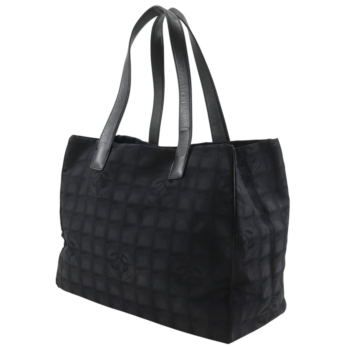 Chanel New Travel Line Nylon Canvas Tote Bag