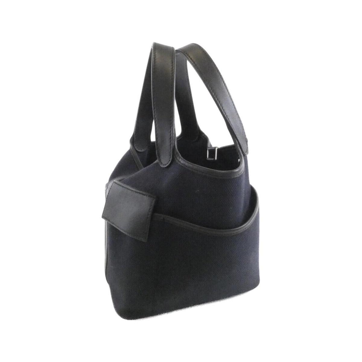 Hermes Picotin Lock Pocket PM Toile Goeland Swift Bag