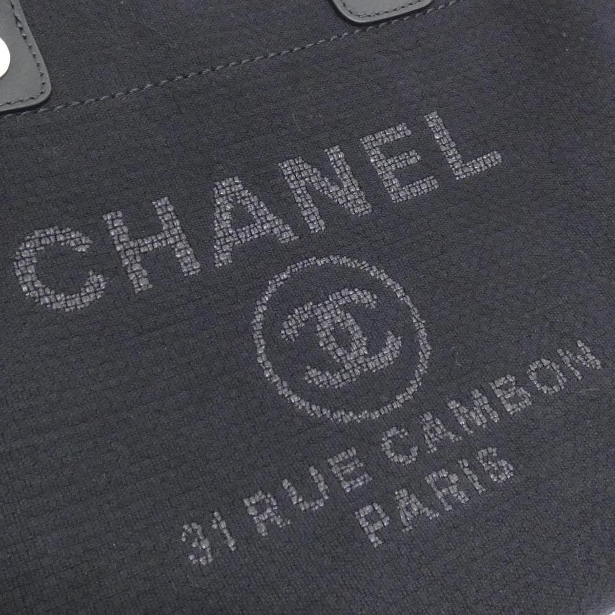 Chanel Deauville Mixed Fiber Bag