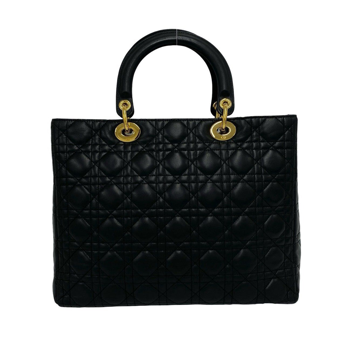Christian Dior Lady Dior Lambskin Handbag