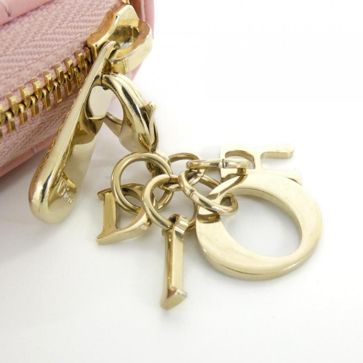 Christian Dior Lady Dior Voyageur Lamb Coin Case