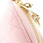 Christian Dior Lady Dior Voyageur Lamb Coin Case