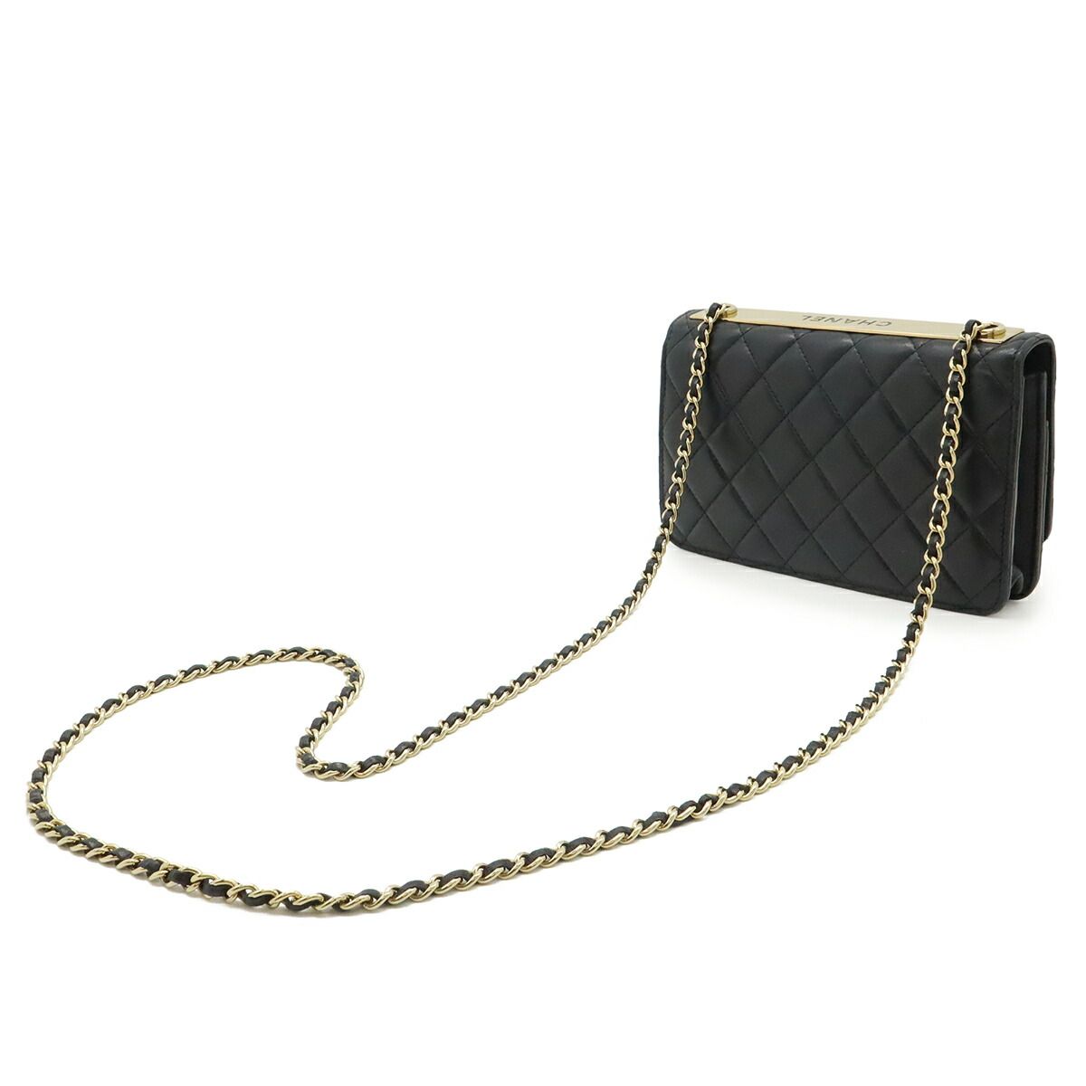 Chanel Trendy CC Lambskin Chain Wallet
