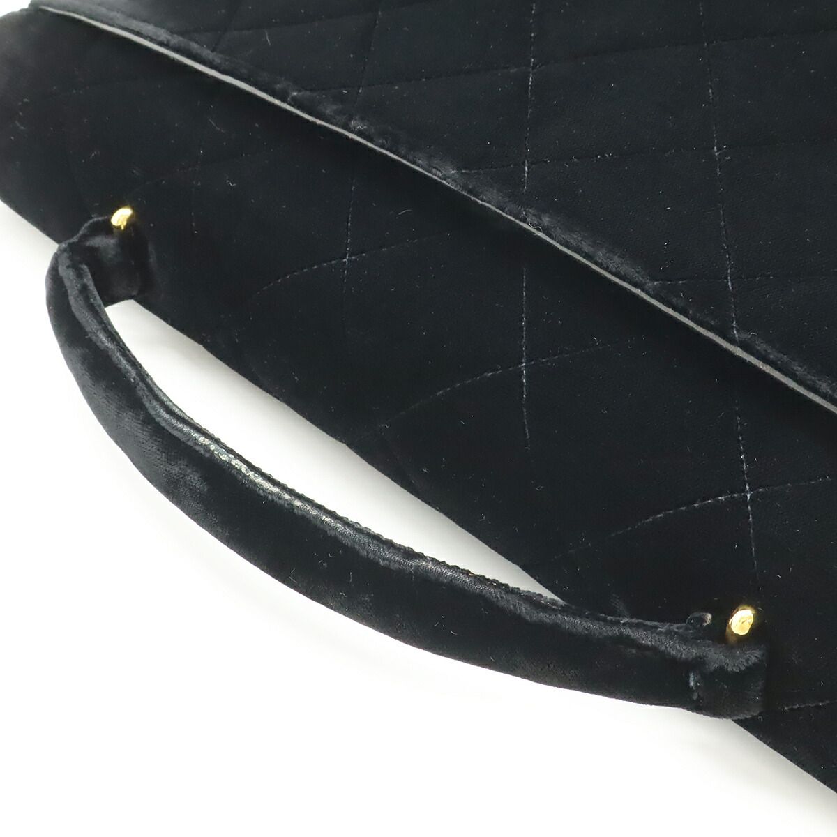 Chanel Matelasse Velvet Leather Briefcase