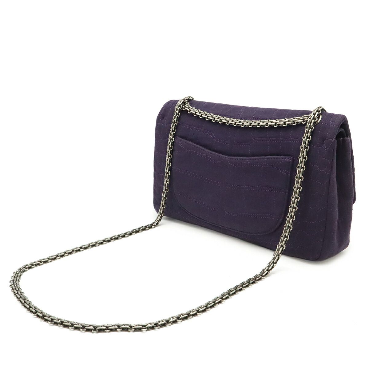 Chanel 2.55 Cotton Shoulder Bag