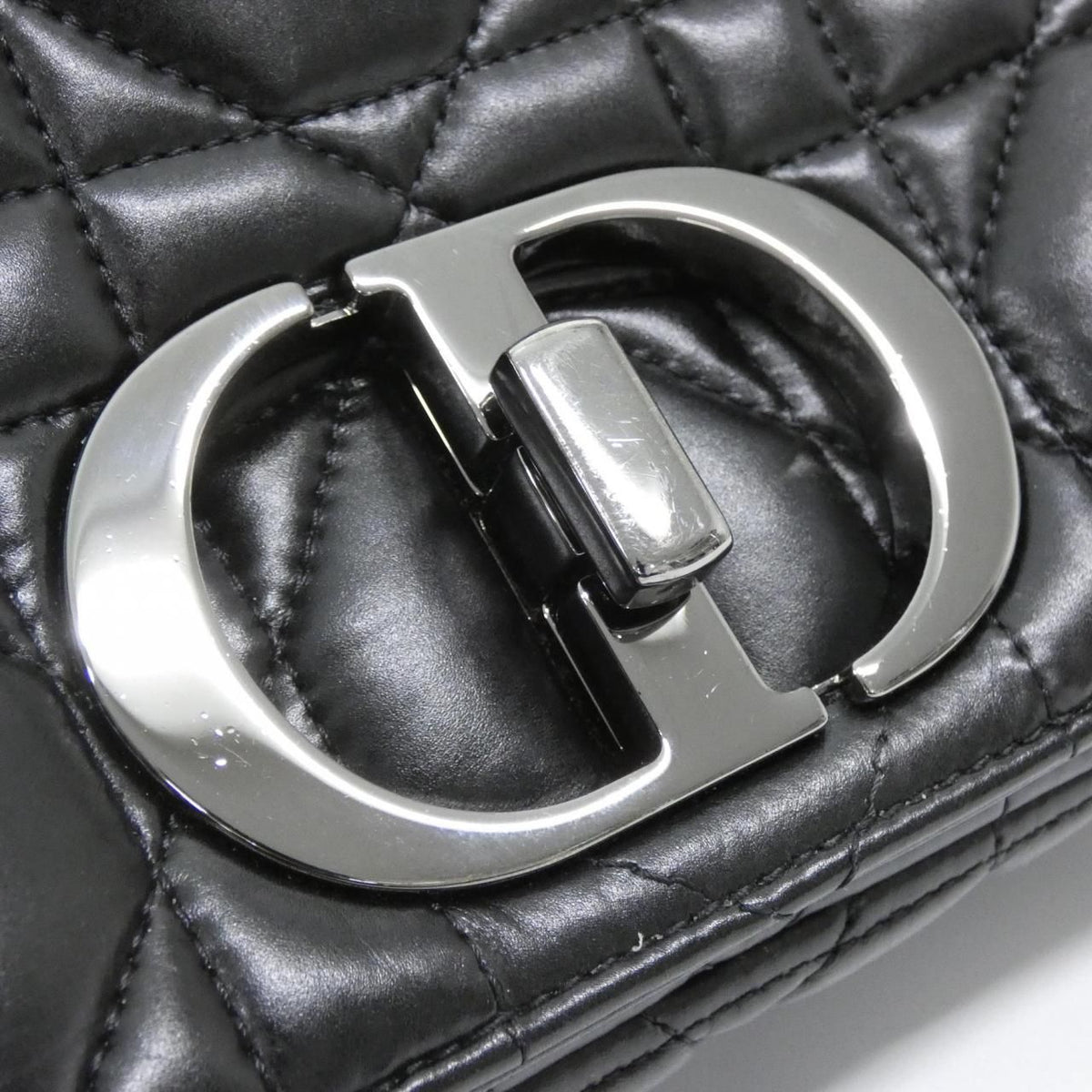 Christian Dior Dior Caro Calf Shoulder Bag