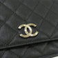 Chanel Caviar Skin Wallet