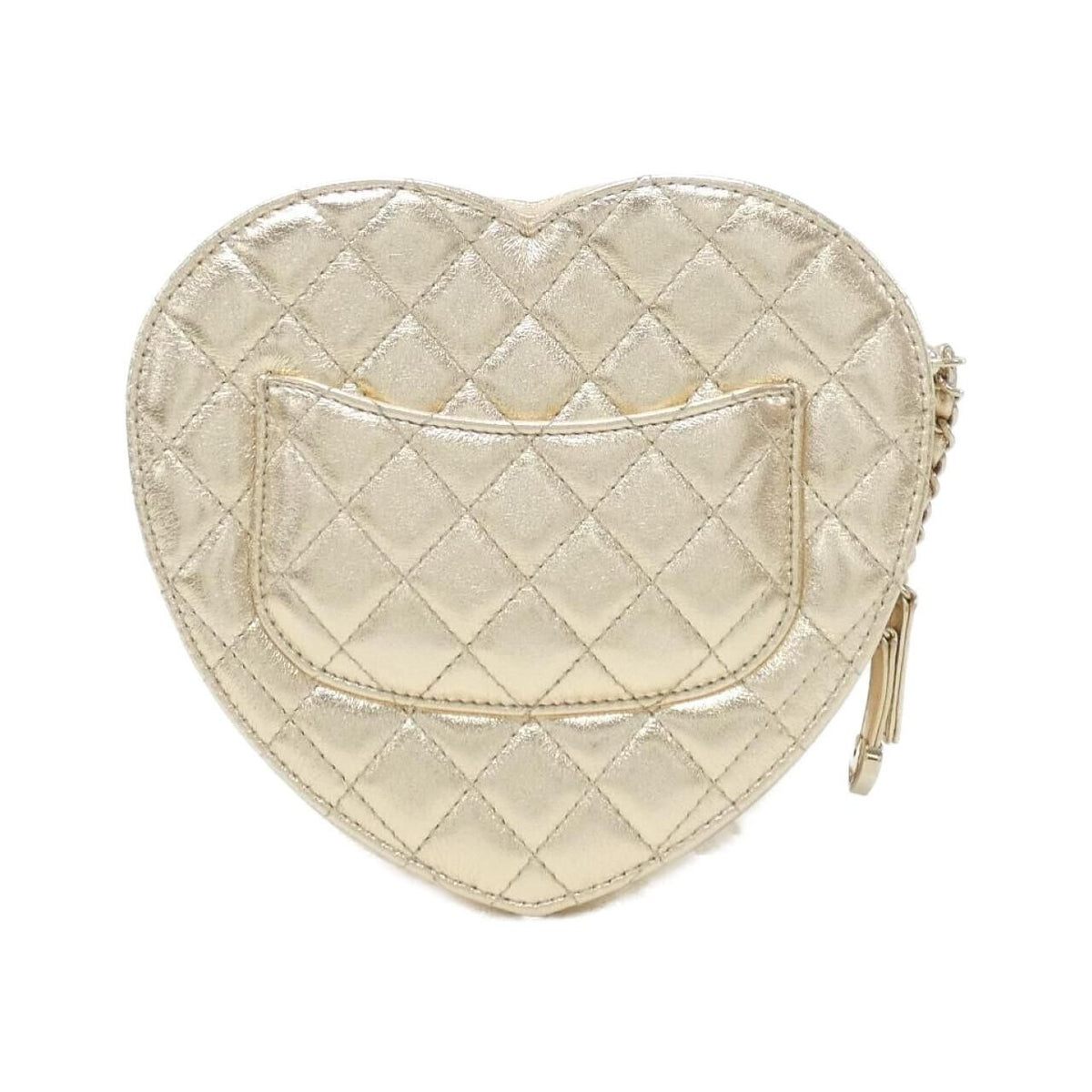 Chanel Metallic Lambskin Shoulder Bag