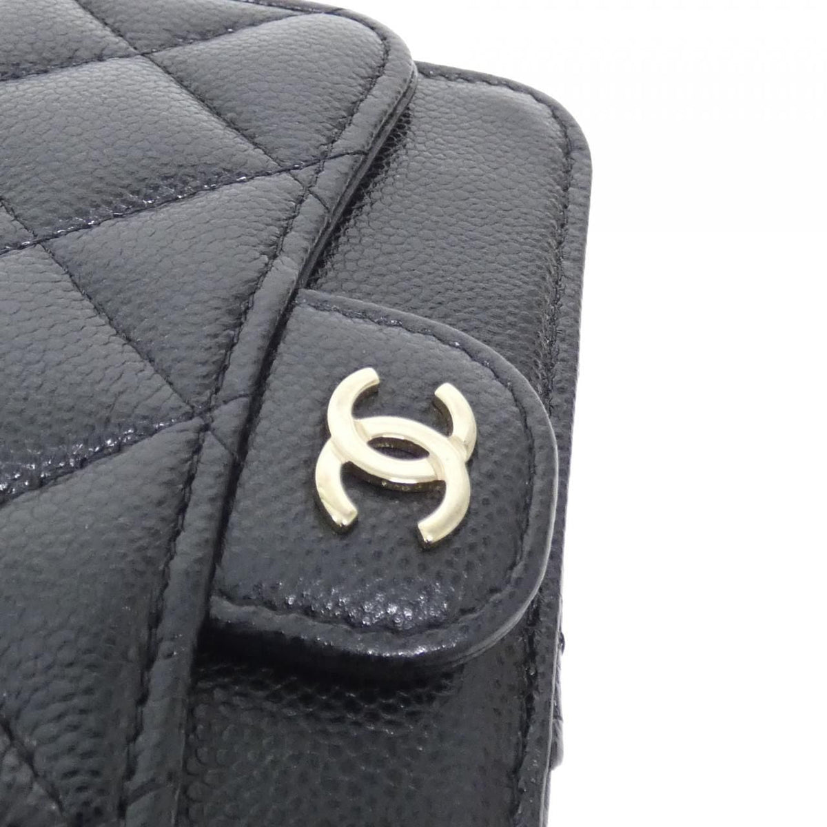 Chanel Timeless Classic Caviar Skin Card Case