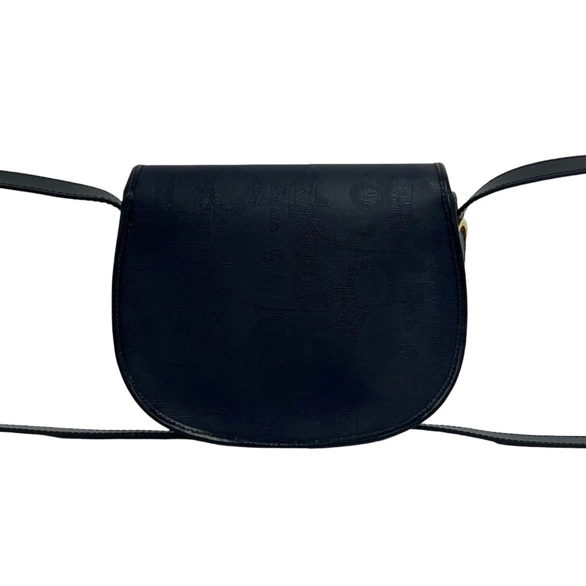 Christian Dior Trotter PVC Leather Shoulder Bag