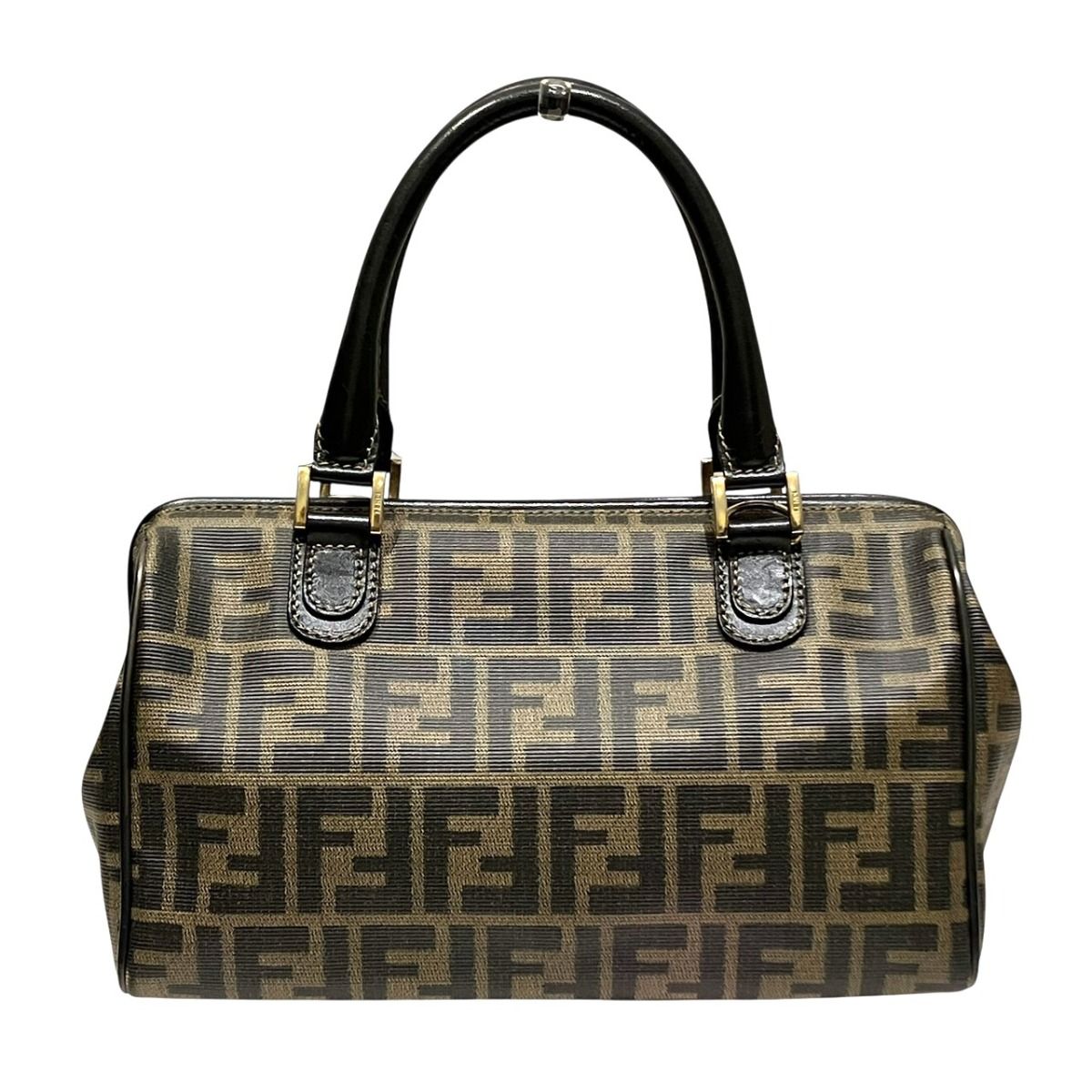 Fendi Zucca Boston Bag