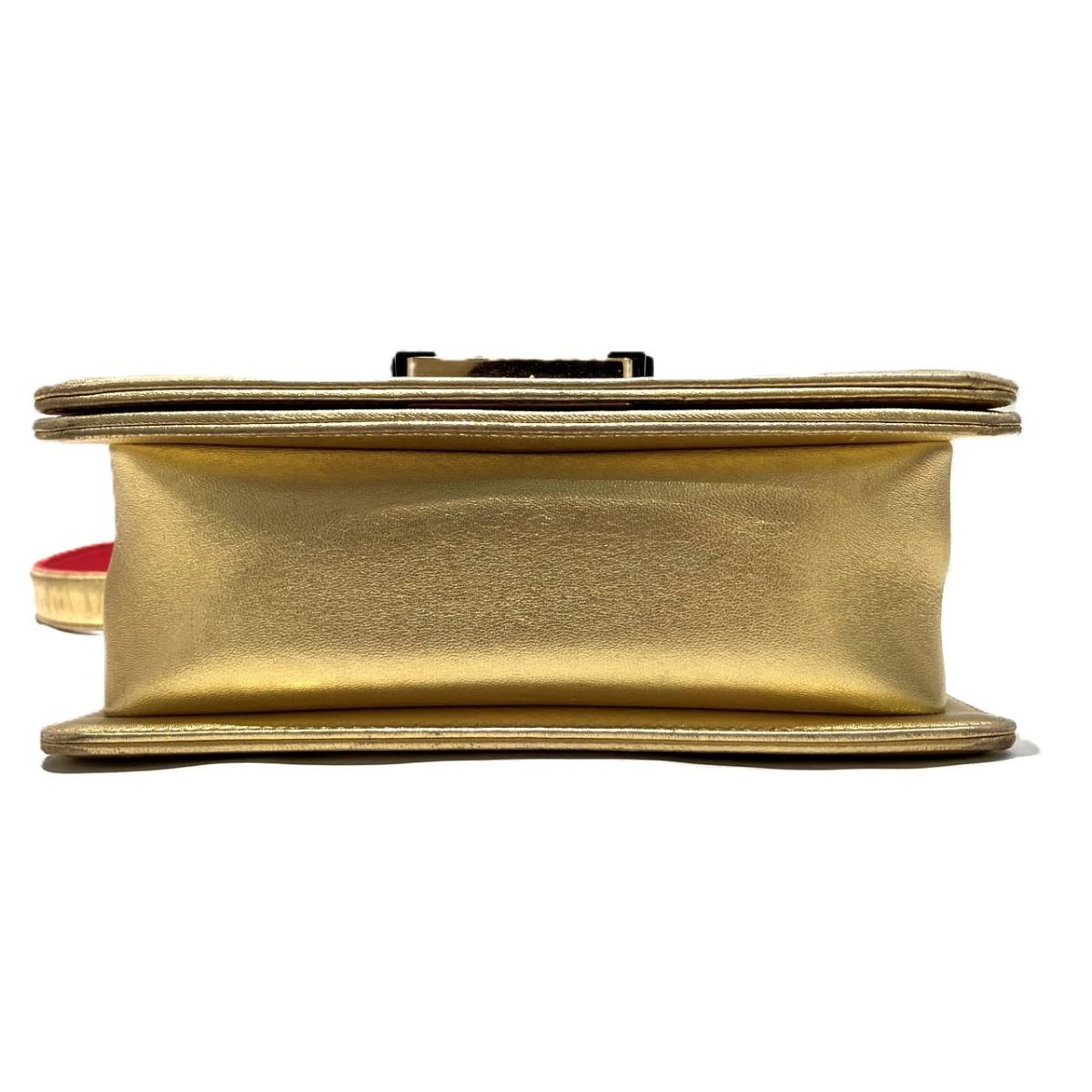 CHANEL Boy Chanel Leather Shoulder Bag