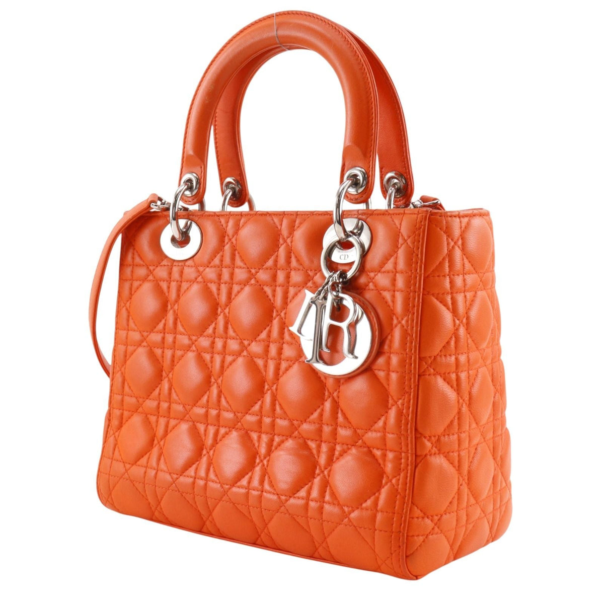 Christian Dior Lady Dior Calf Handbag