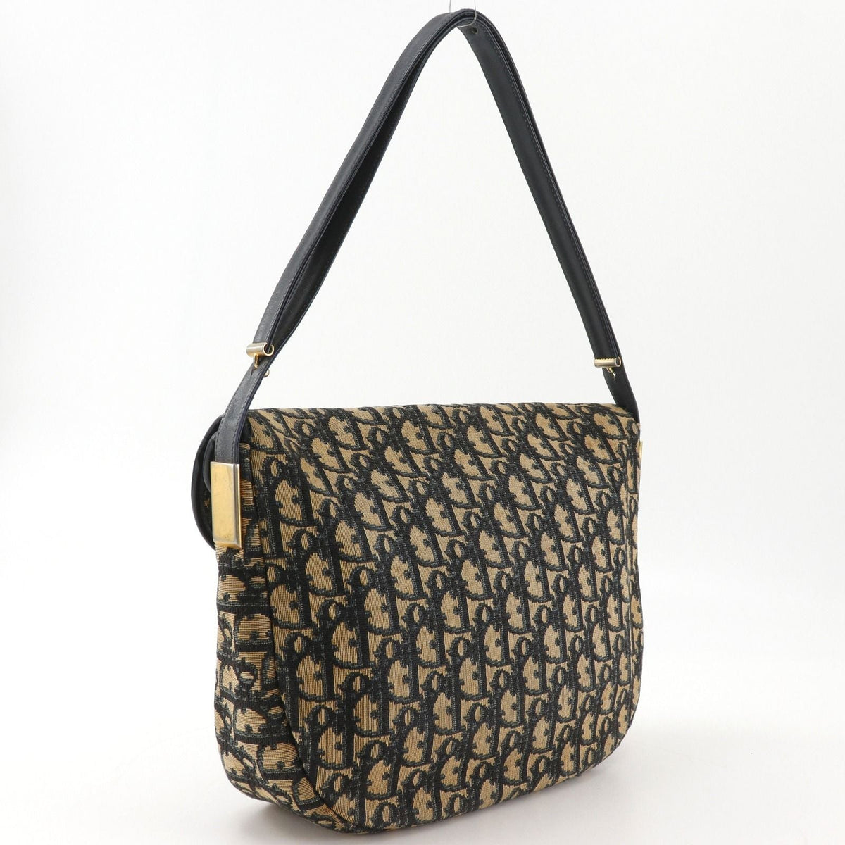 Christian Dior Trotter Canvas Shoulder Bag